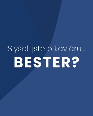 Novinka, která stojí za ochutnání 🤍 Kaviár Bester – 100 % přírodní, bez konzervantů a bez pasterizace. Chuť, která mluví...